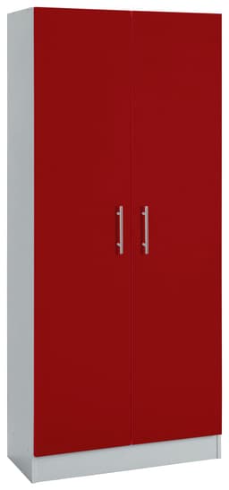 wiho Küchen Mehrzweckschrank Kiel Typ 3 | Rot
