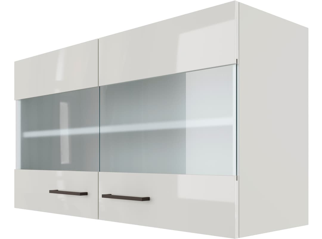 Flex-Well Glashängeschrank Lund | Weiß