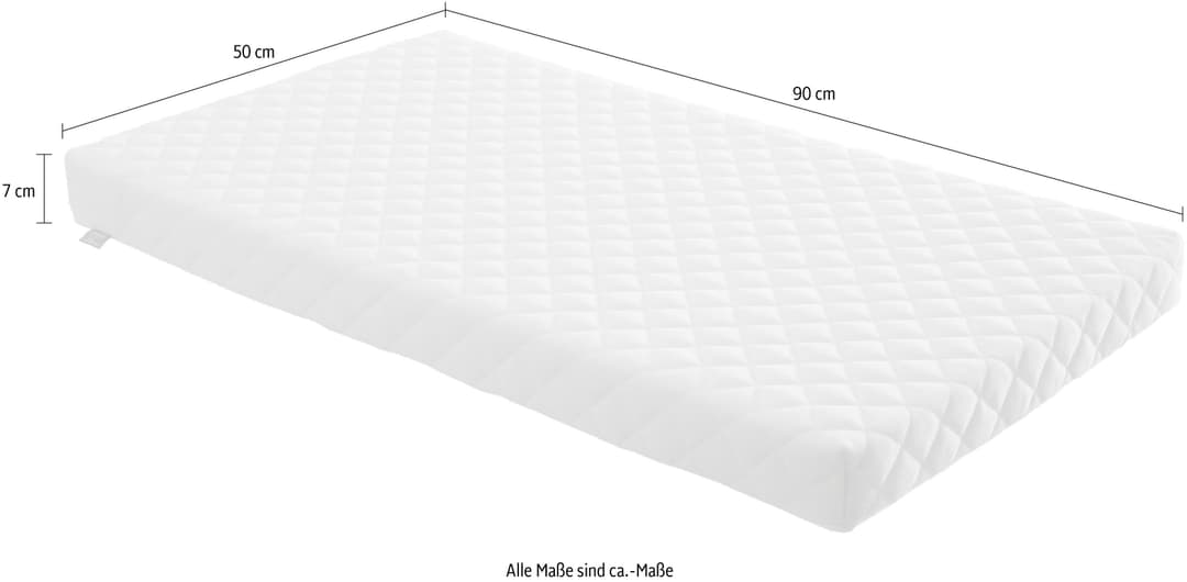 PAIDI LITTLE MATTRESS Babymatratze | Weiß