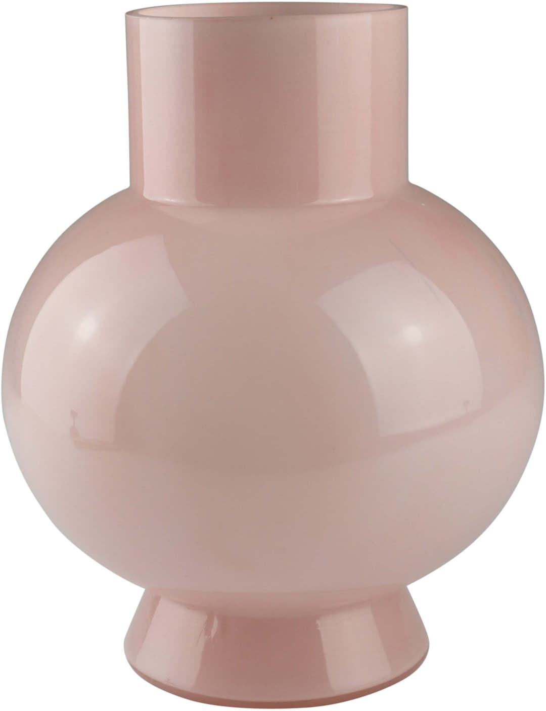 AM Design Dekovase Rosafarbene Glasvase | Rosa