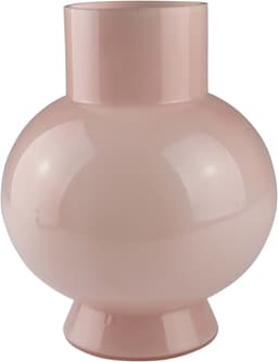 AM Design Dekovase Rosafarbene Glasvase | Rosa