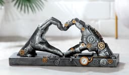 Casablanca by Gilde Dekofigur Steampunk Hand | Silber