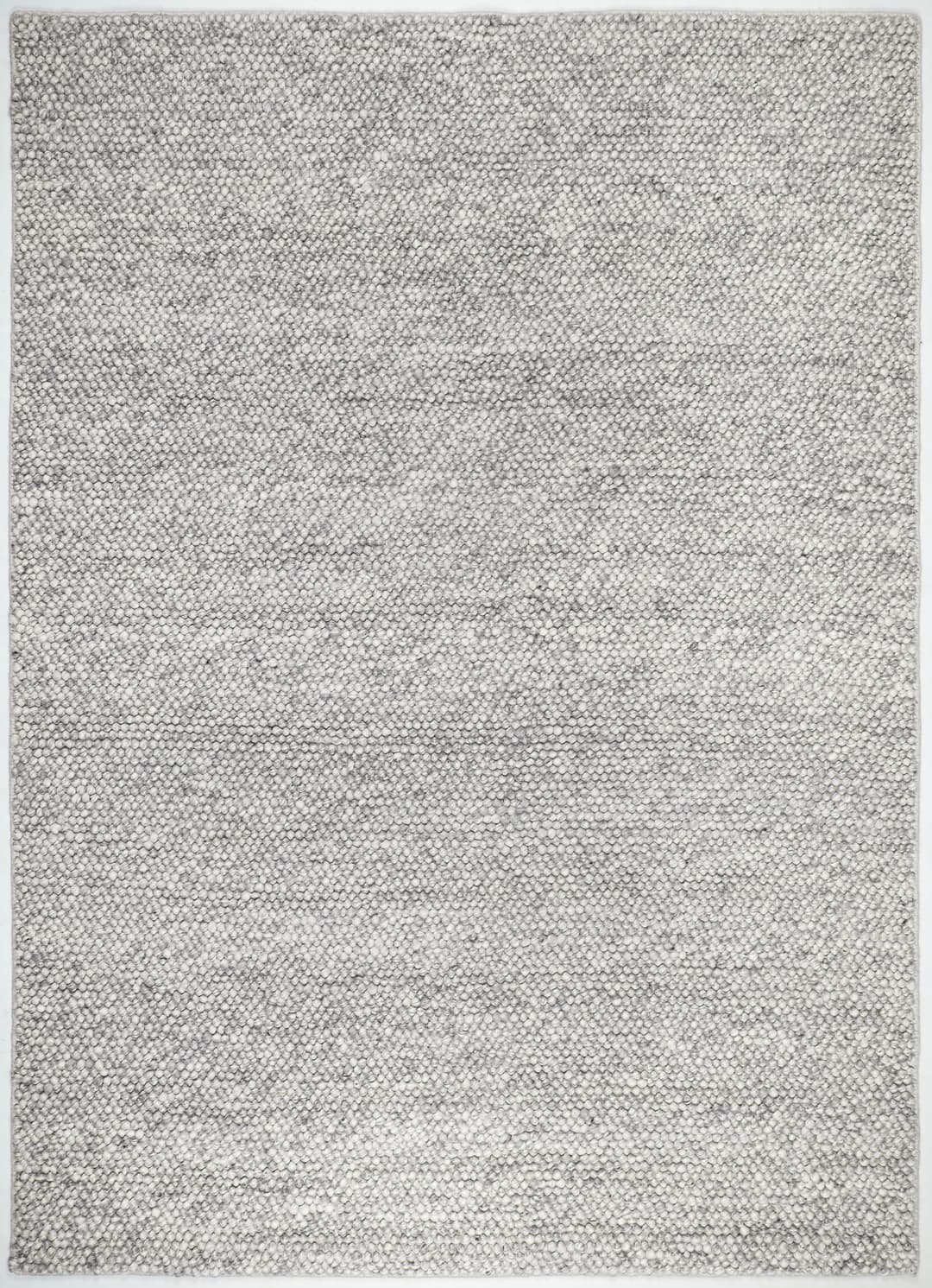 OTTO home Wollteppich Wolly, Wolle | Grau