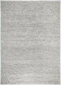 OTTO home Wollteppich Wolly, Wolle | Grau
