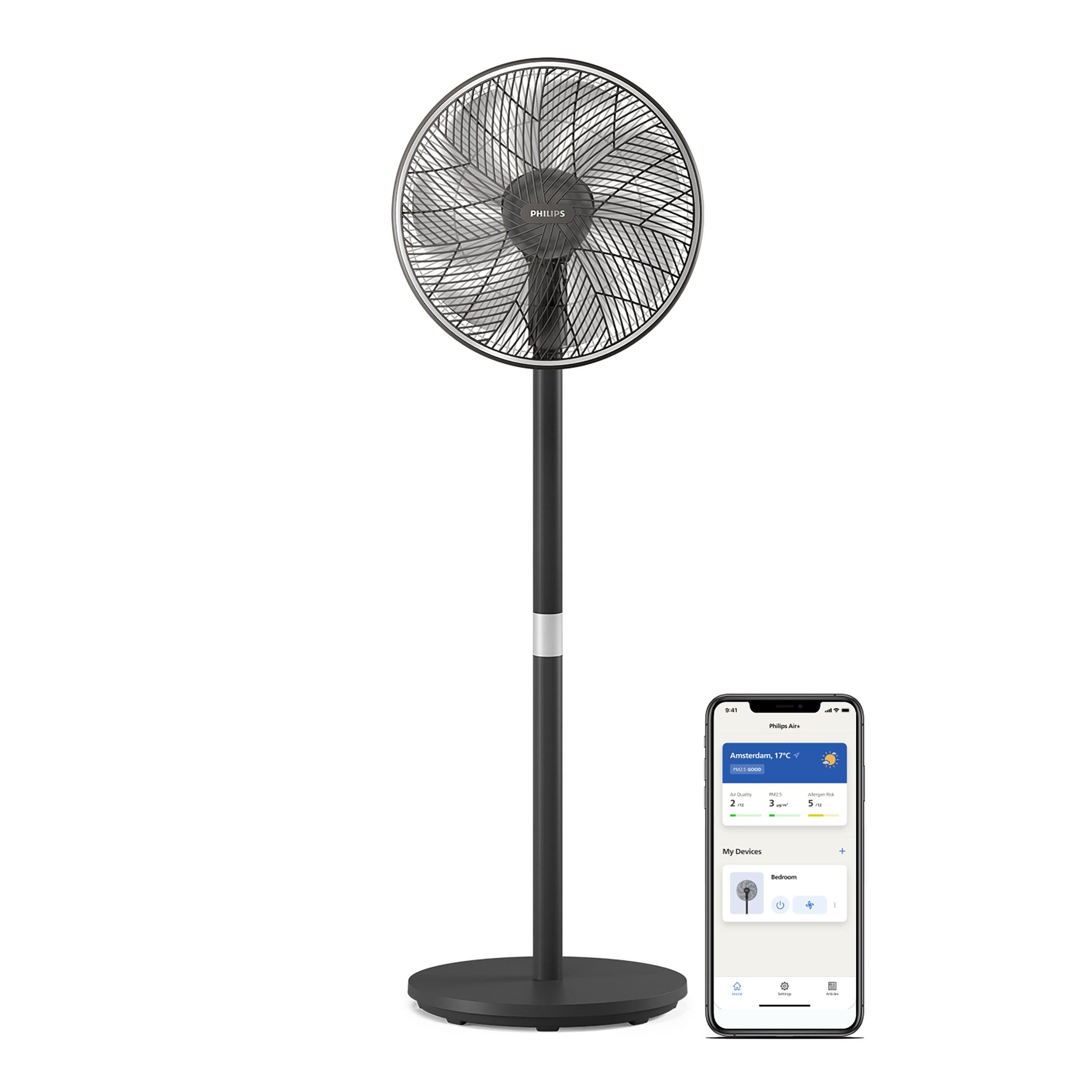 Philips Standventilator Serie 3000 CX3550/01 | Schwarz