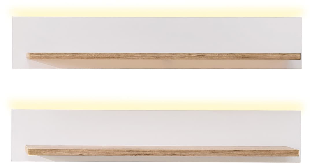 Innostyle Wandboard Memphis 2er Set | Weiß