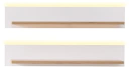 Innostyle Wandboard Memphis 2er Set | Weiß