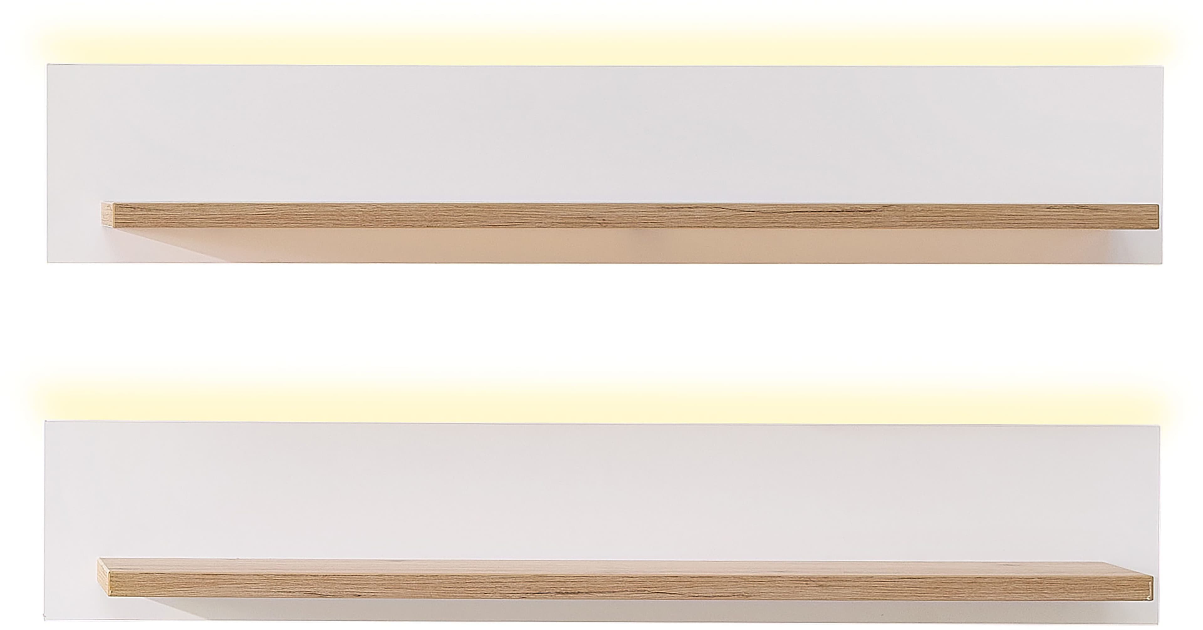 Innostyle Wandboard Memphis 2er Set | Weiß