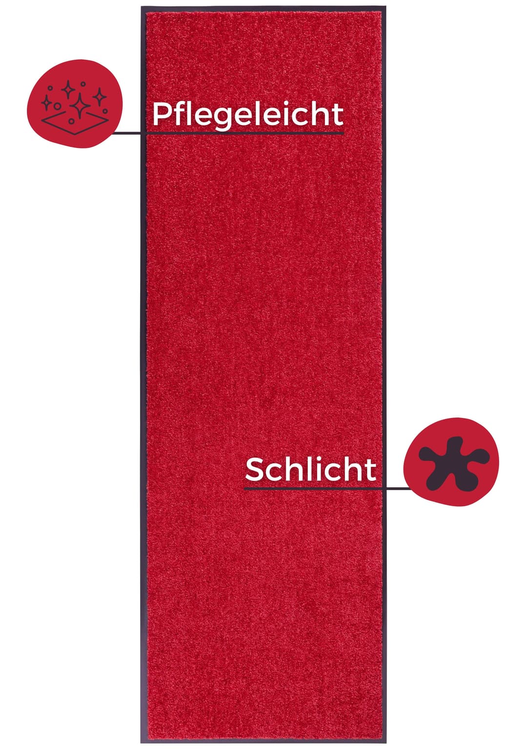 HANSE Home Fußmatte Wash & Clean | Rot