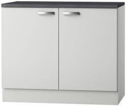 OPTIFIT Spülenschrank Agos | Weiß