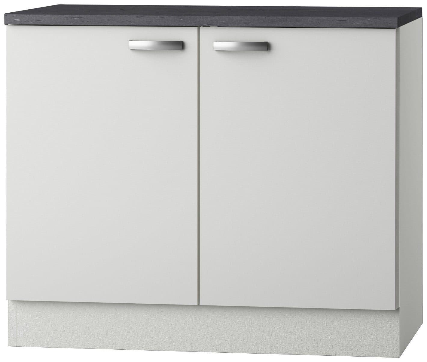 OPTIFIT Spülenschrank Agos | Weiß
