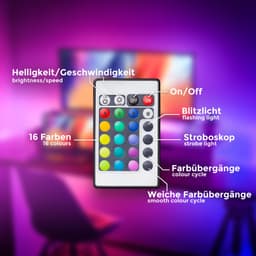 B.K.Licht LED Stripe USB | Weiß