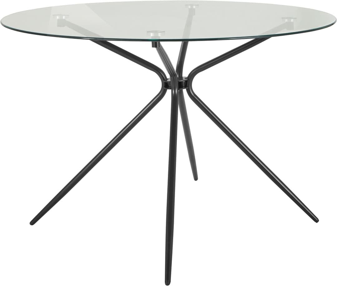 OTTO home Glastisch Silvi | Schwarz
