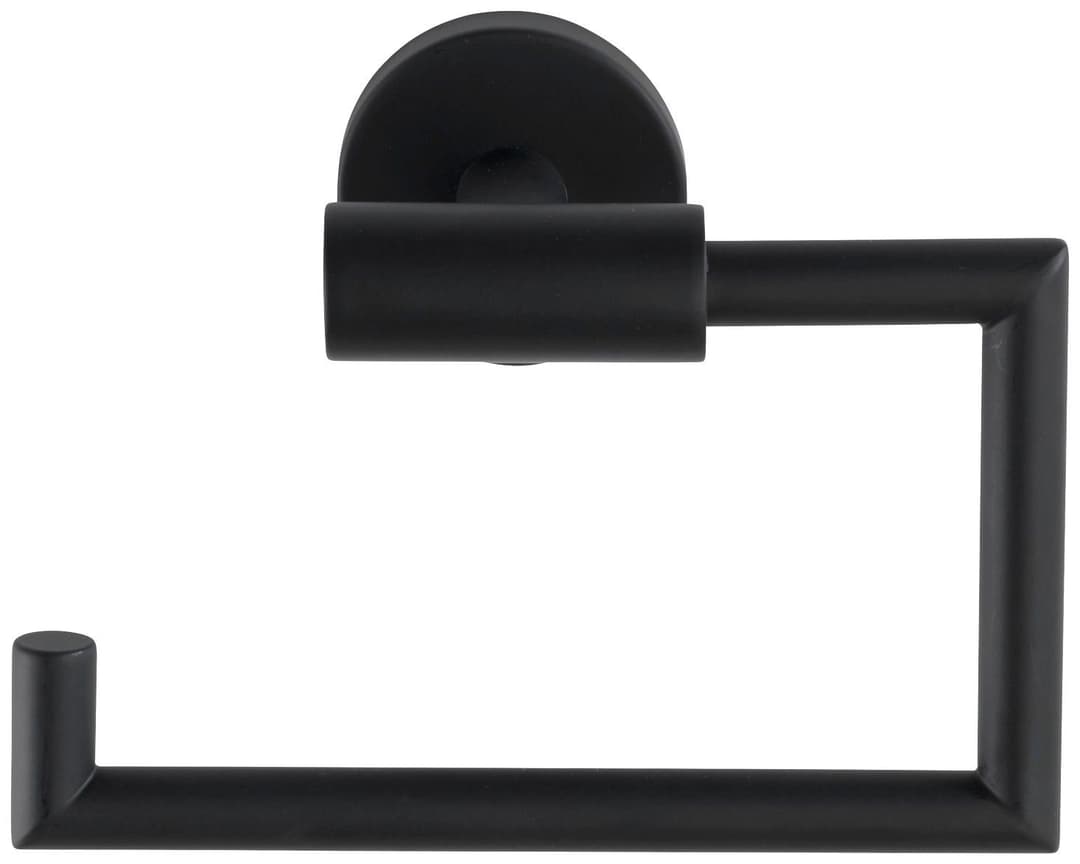 WENKO Toilettenpapierhalter Bosio | Schwarz