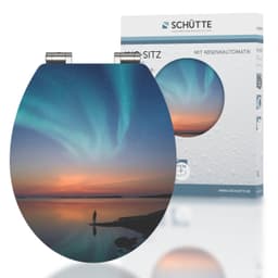 Schütte POLAR LIGHTS WC-Sitz | Mehrfarbig