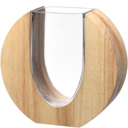 LEONARDO Dekovase Vase LEGNO | Holztöne
