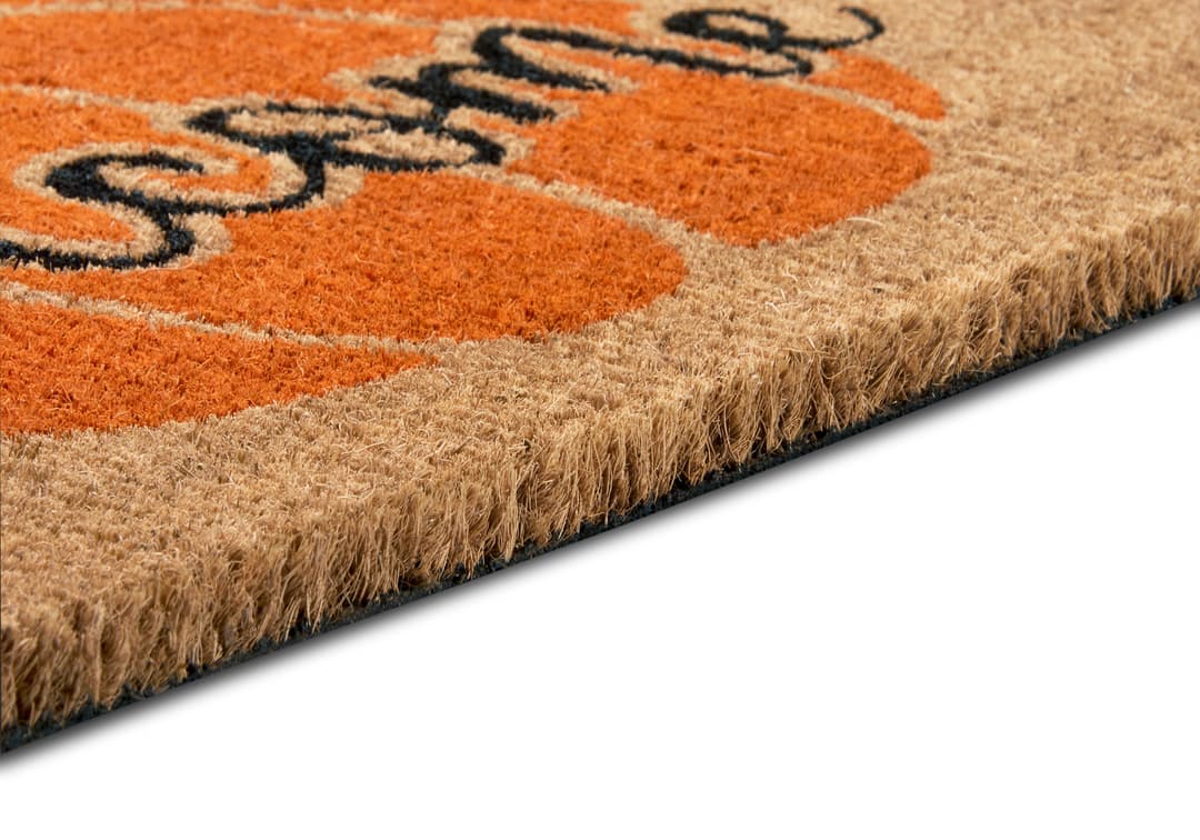 HANSE Home Mix Mats Kokos Welcome Pumpkin Fußmatte | Braun