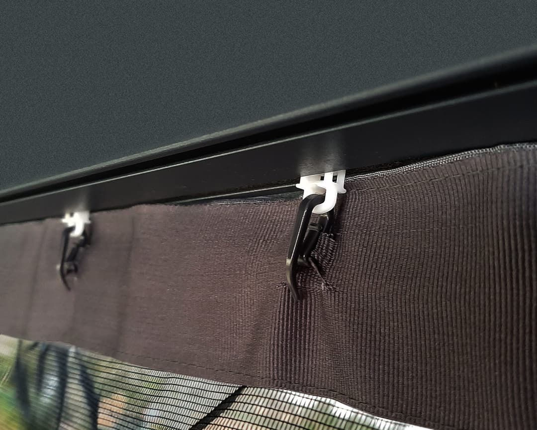 Palram - Canopia Dallas Garden Gazebo Netting Set | Grau
