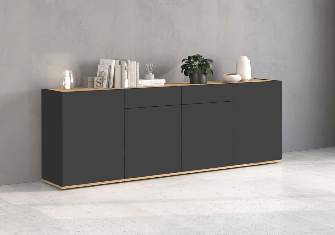OTTO home Sideboard GARDA | Grau