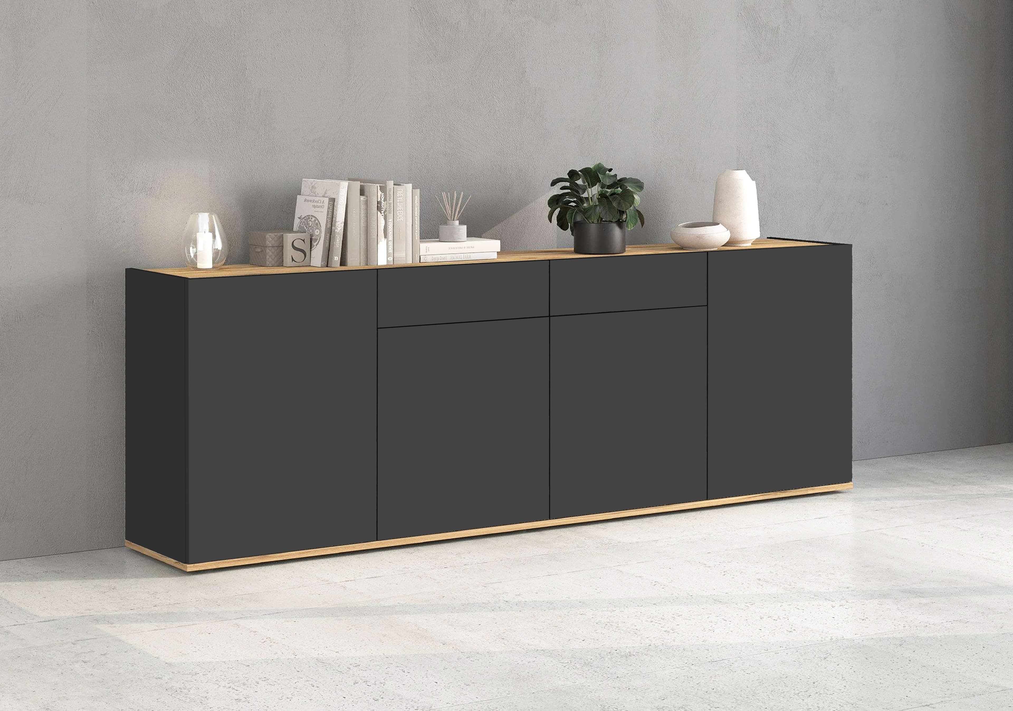 OTTO home Sideboard GARDA | Grau