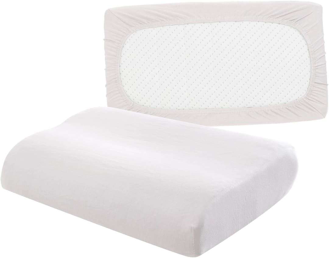 OTTO home Kissenbezüge Olive Nackenstützkissen | Weiß