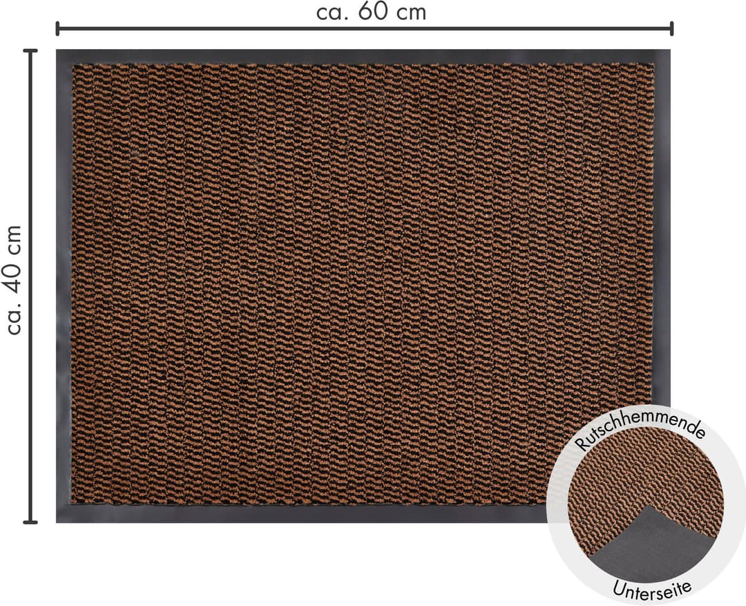Andiamo Fußmatte Easy | Braun