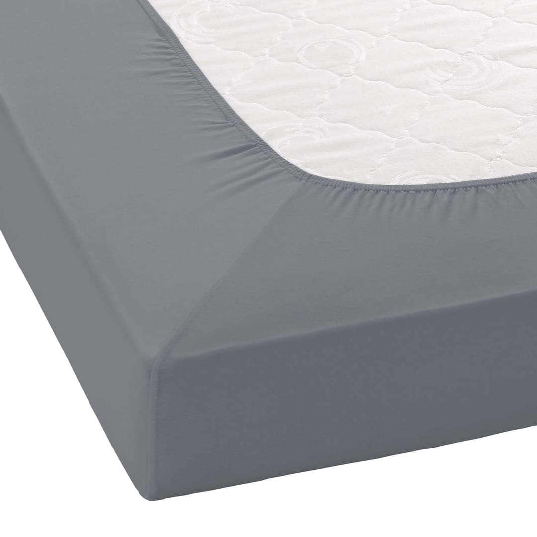 Janine Spannbettlaken ELASTIC 5002 | Grau