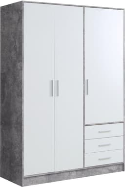 FORTE Kleiderschrank Jupiter | Mehrfarbig
