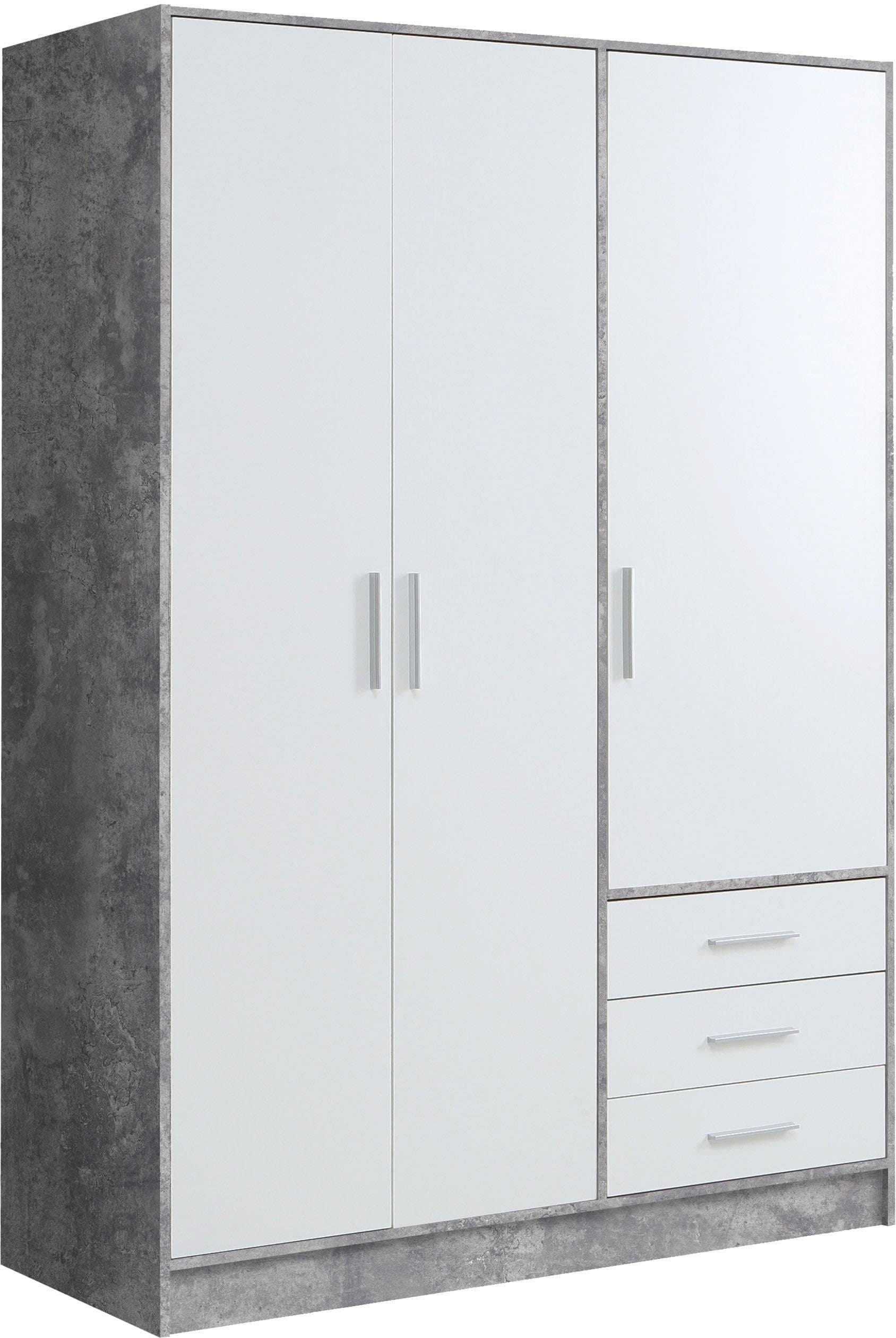 FORTE Kleiderschrank Jupiter | Mehrfarbig