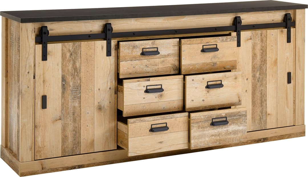 Sideboard SHERWOOD | Holztöne
