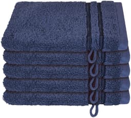 Schiesser Waschhandschuh Milano | Blau