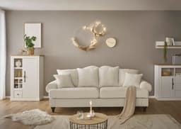Home affaire WESTMINSTER 3,5-Sitzer Sofa | Beige
