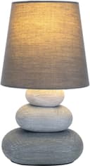 näve LED Tischleuchte Stoney | Grau 2