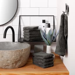 OTTO home Waschlappen Regona | Grau
