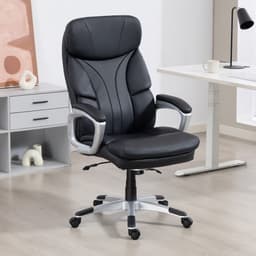 Duo Collection Chefsessel Theodor XXL | Schwarz