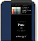 Schlafgut Spannbettlaken PURE | Blau 4
