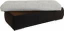 DOMO collection Polsterhocker Moric | Schwarz 5