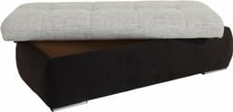 DOMO collection Polsterhocker Moric | Schwarz