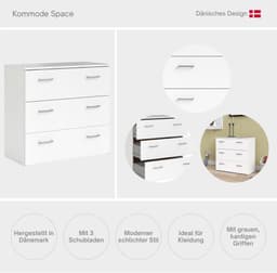 INOSIGN Kommode Space | Holztöne