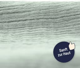 Julius Zöllner Nestchenschlange Musselin | Grün