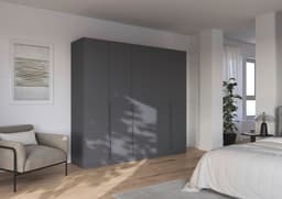 OTTO home AGORDO Kleiderschrank | Grau