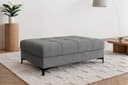 OTTO home Polsterhocker LEEVKE | Grau