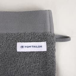 TOM TAILOR HOME Waschhandschuh COLOR BATH | Grau