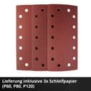 Einhell Akku-Schwingschleifer TE-OS 18/230 Li Solo | Mehrfarbig 4