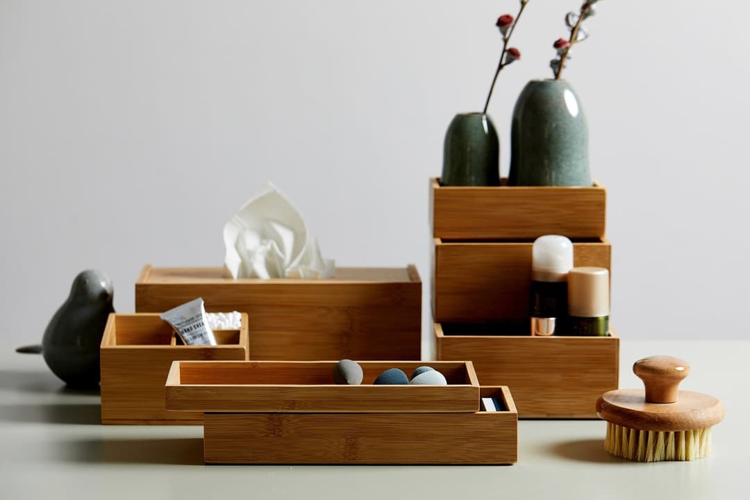 WENKO Aufbewahrungsbox Terra (Set, 2 St) | Braun