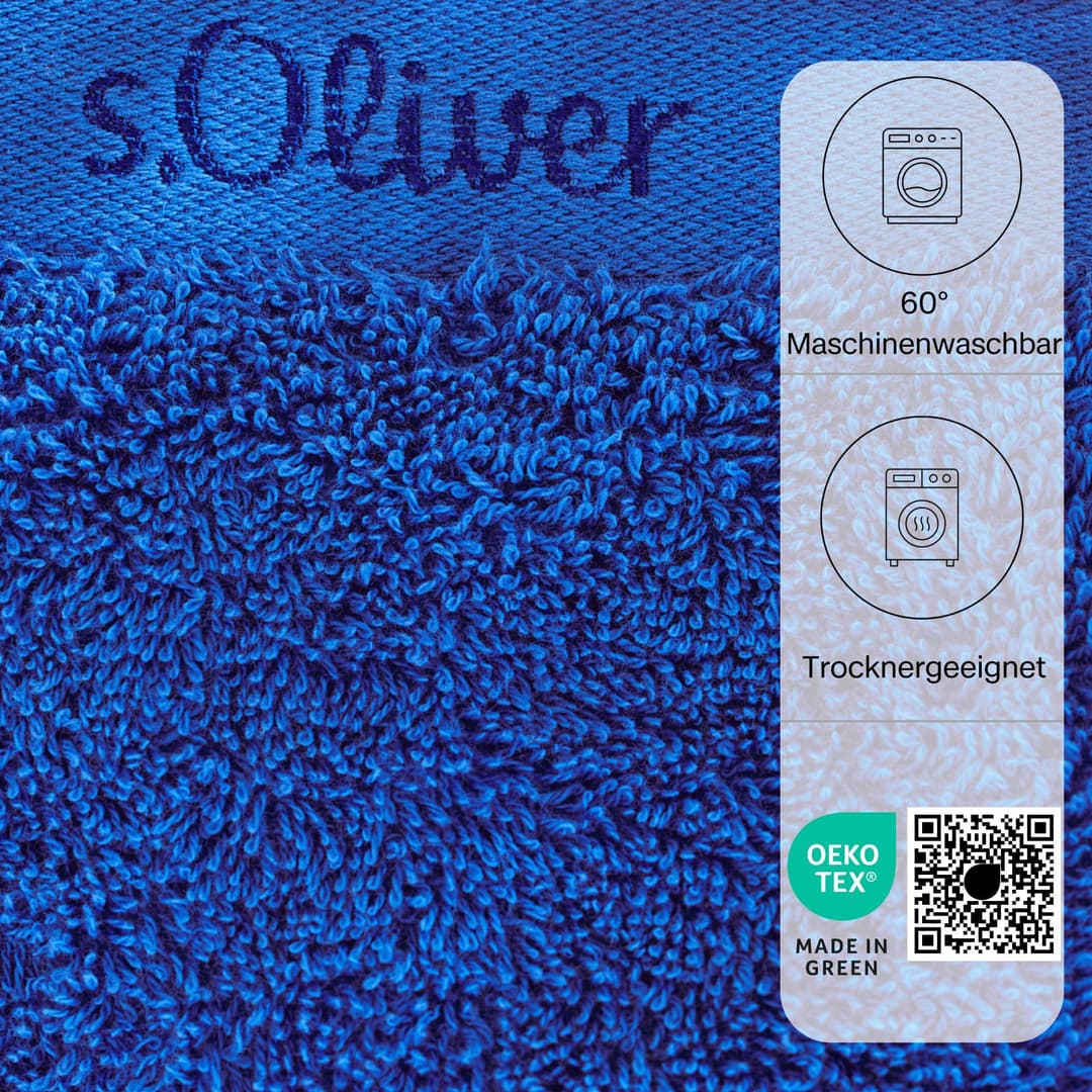 s.Oliver Waschhandschuh | Blau