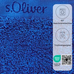 s.Oliver Waschhandschuh | Blau