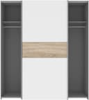 FORTE Longline Schwebetürenschrank | Weiß 5
