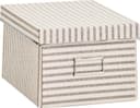 Zeller Present Aufbewahrungsbox Stripes | Beige
