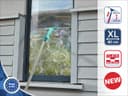 Leifheit Window Slider XL Telescope Fensterreiniger | Türkis 4